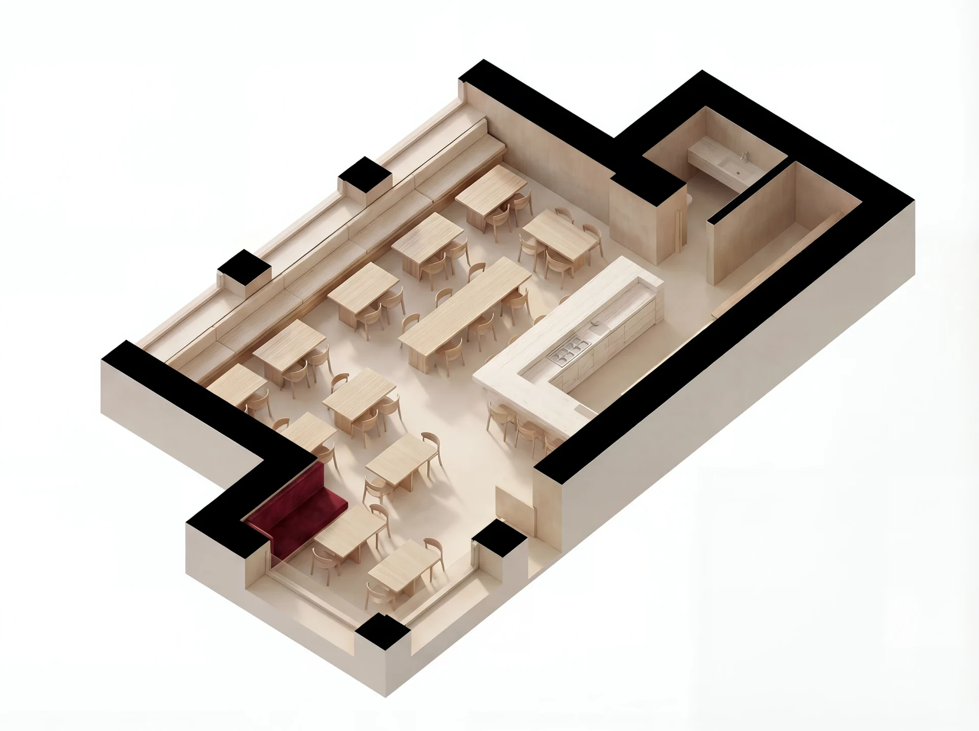 Bistró Dterra, project view 8