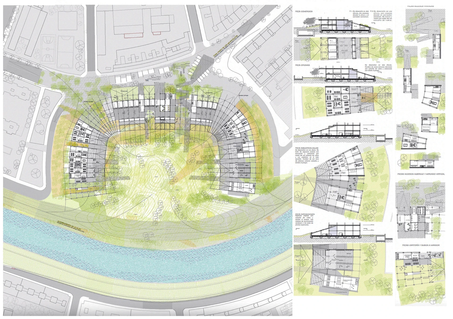 Calderón Stadium Urban Living, project view 5