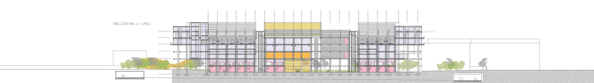 Calderón Stadium Urban Living, project view 6