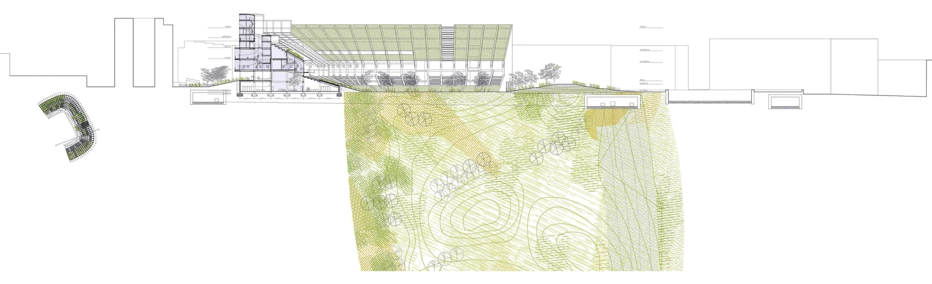 Calderón Stadium Urban Living, project view 7