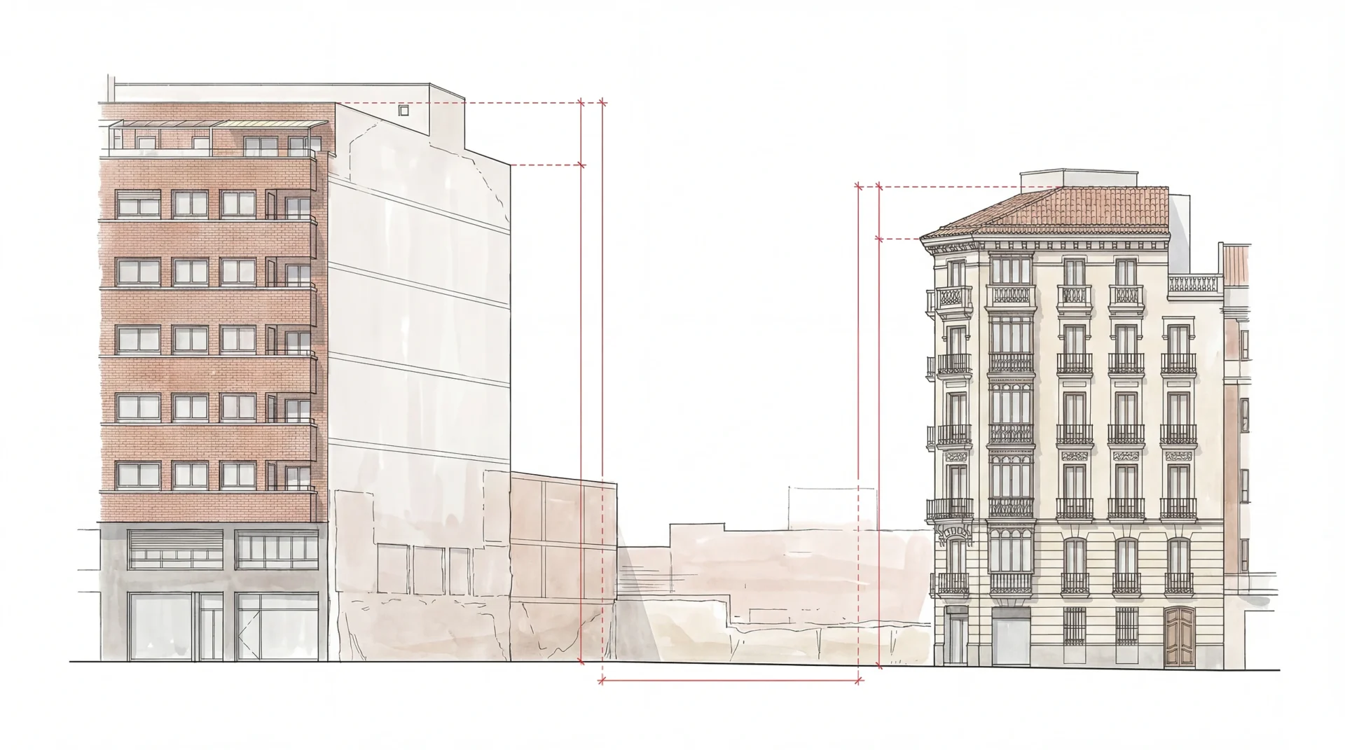 Edificio Salamanca, project view 4