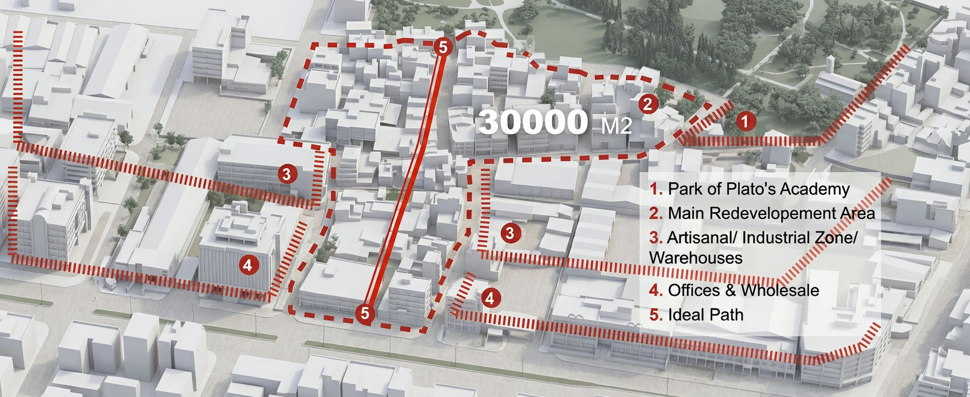 Academy District: Strategic Urban Regeneration, project view 2