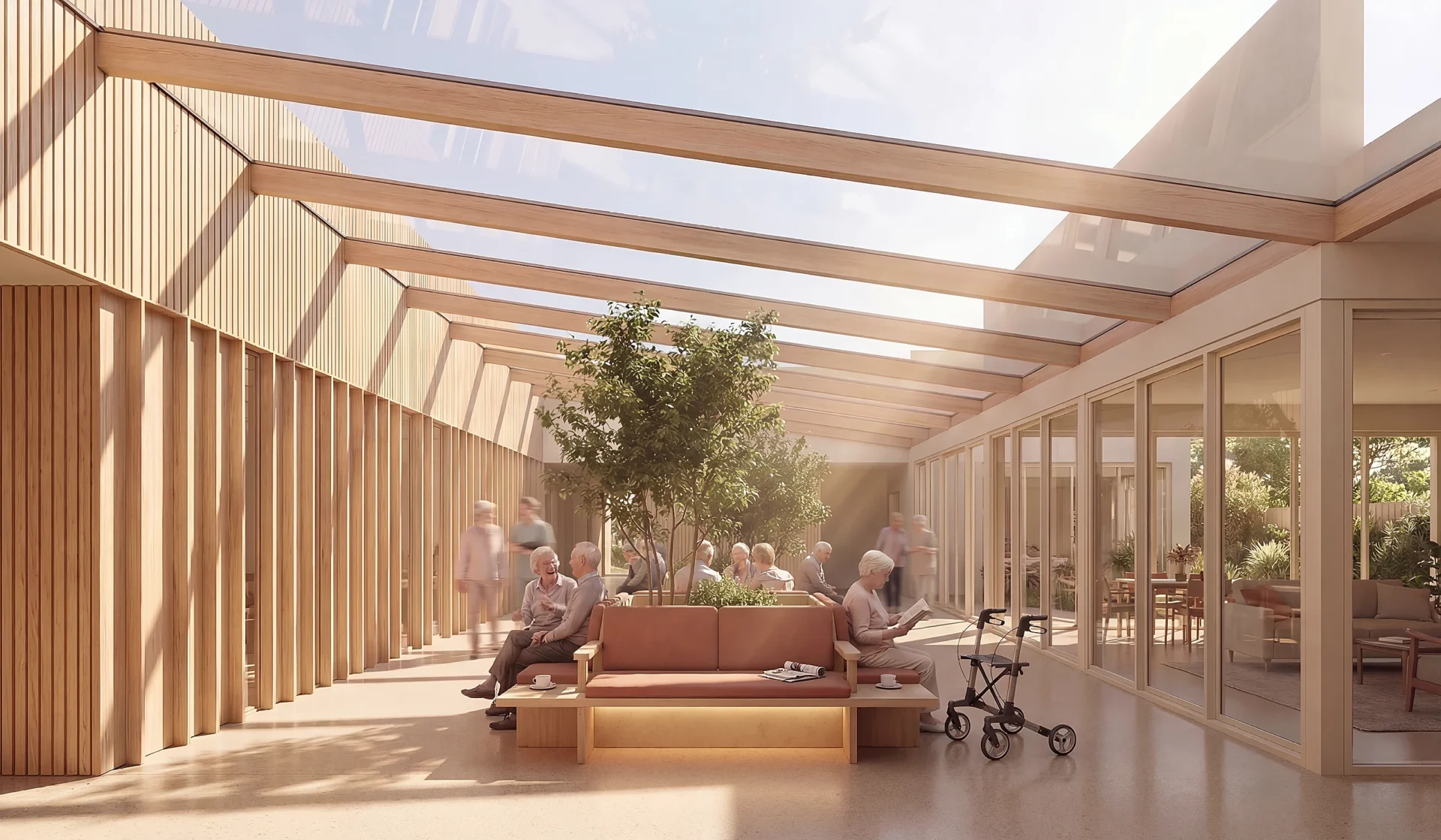 Senior Coliving, project view 5