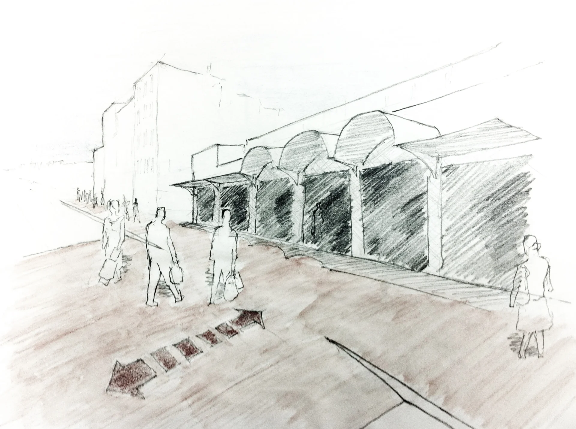 Varvakeios Square, project view 6